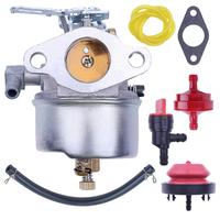 Carburetor for Tecumseh 632113A 632113 HS40 HSSK40 Engines with Fuel Filter Line and Primer Bulb For Oregon 50-662 MFG 1427