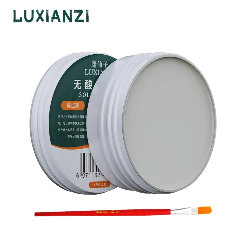 LUXINAIZ 50g  Soldering Flux Paste For Metalworking Repair BGA CPU LED Rework Weld Tools High Quality Lead-free Solder Paste