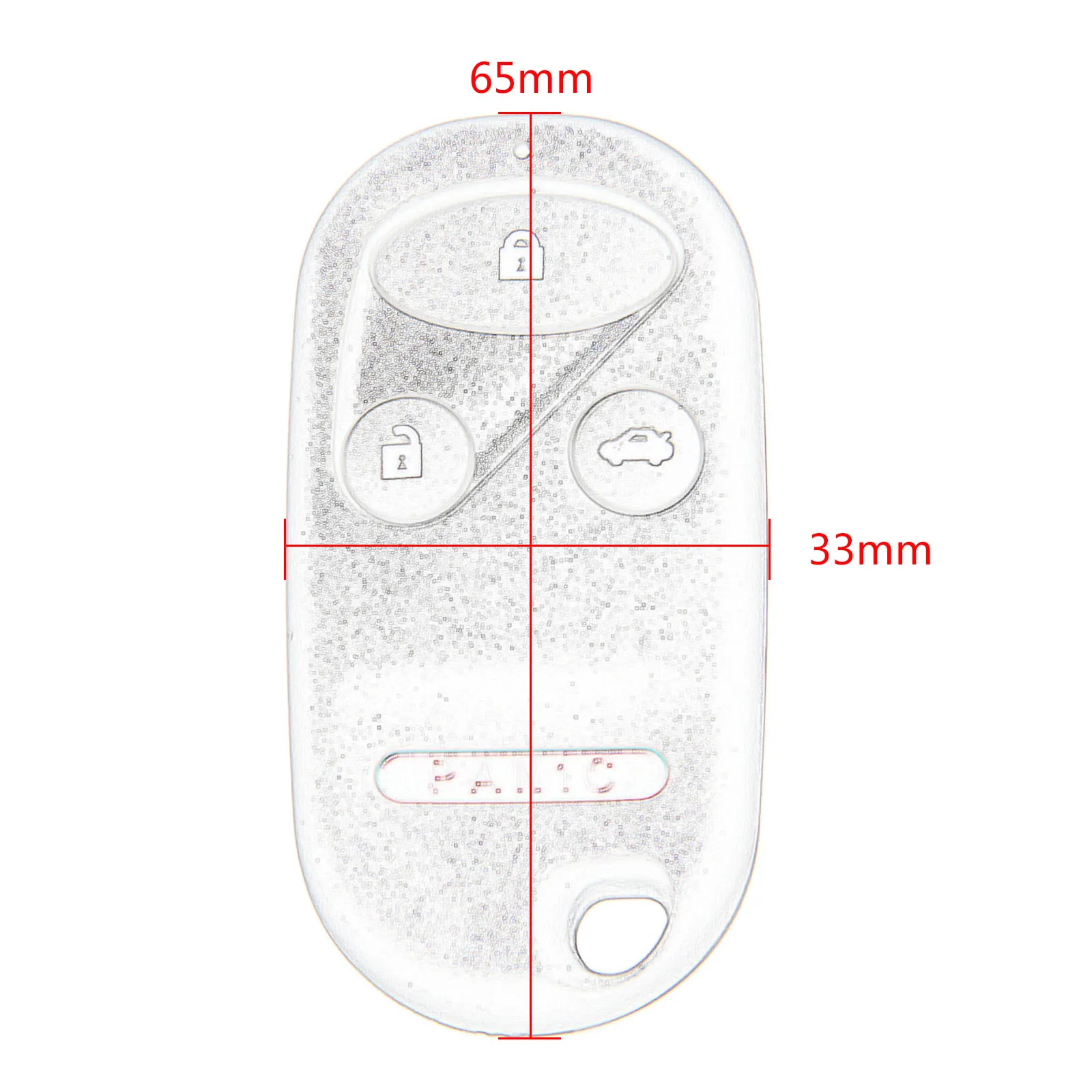 4 Buttons Auto Repalcement Remote Key Fob Case Shell For HONDA Accord Civic Prelude Insight Pilot Element S2000 CR-V