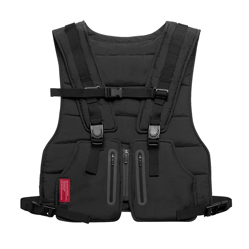 Multi-use Running vest with pocket Marathon Reflective Training Clothing Jogging Tactical vest Fishing Vest Bag