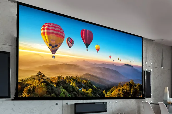 T2HALR- 16:9 Premium Umgebungs Licht Ablehnung Gespannt Bildschirme – Detail 9
