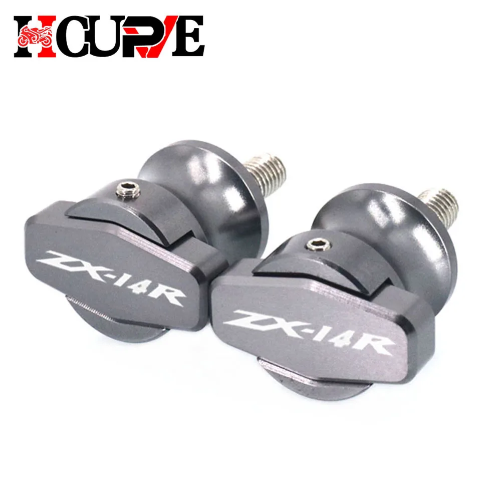 Motorcycle Accessories CNC Swingarm Spool Sliders Screws Stand For ZX-6R ZX-10R ZX-14R ZX6R ZX10R ZX14R ZX 6R 10R
