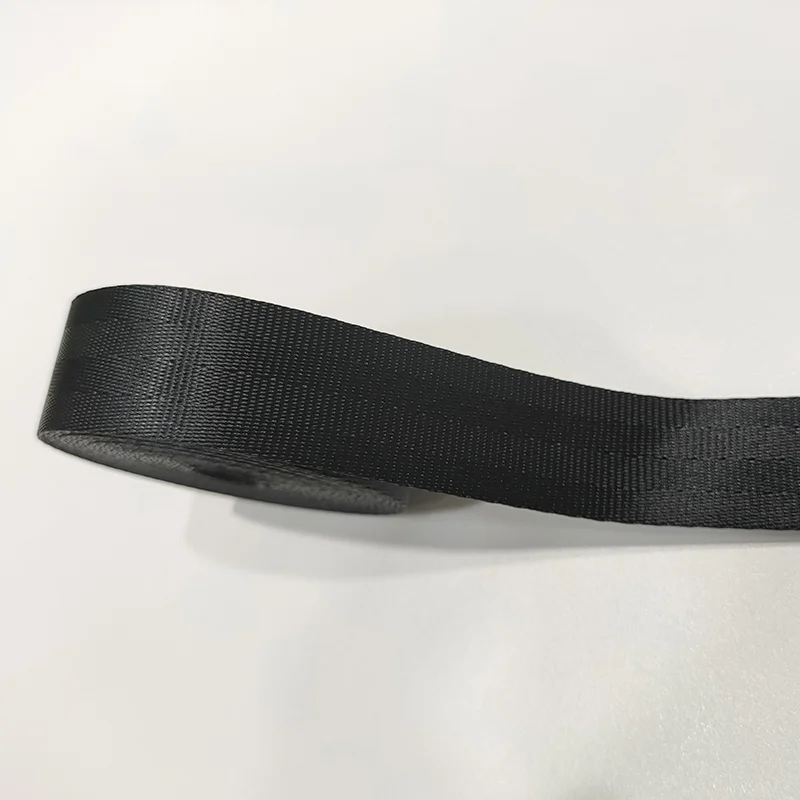 

Black 38mm Seatbelt Webbing Tape High Strength Polyester Belt 1.5 inch