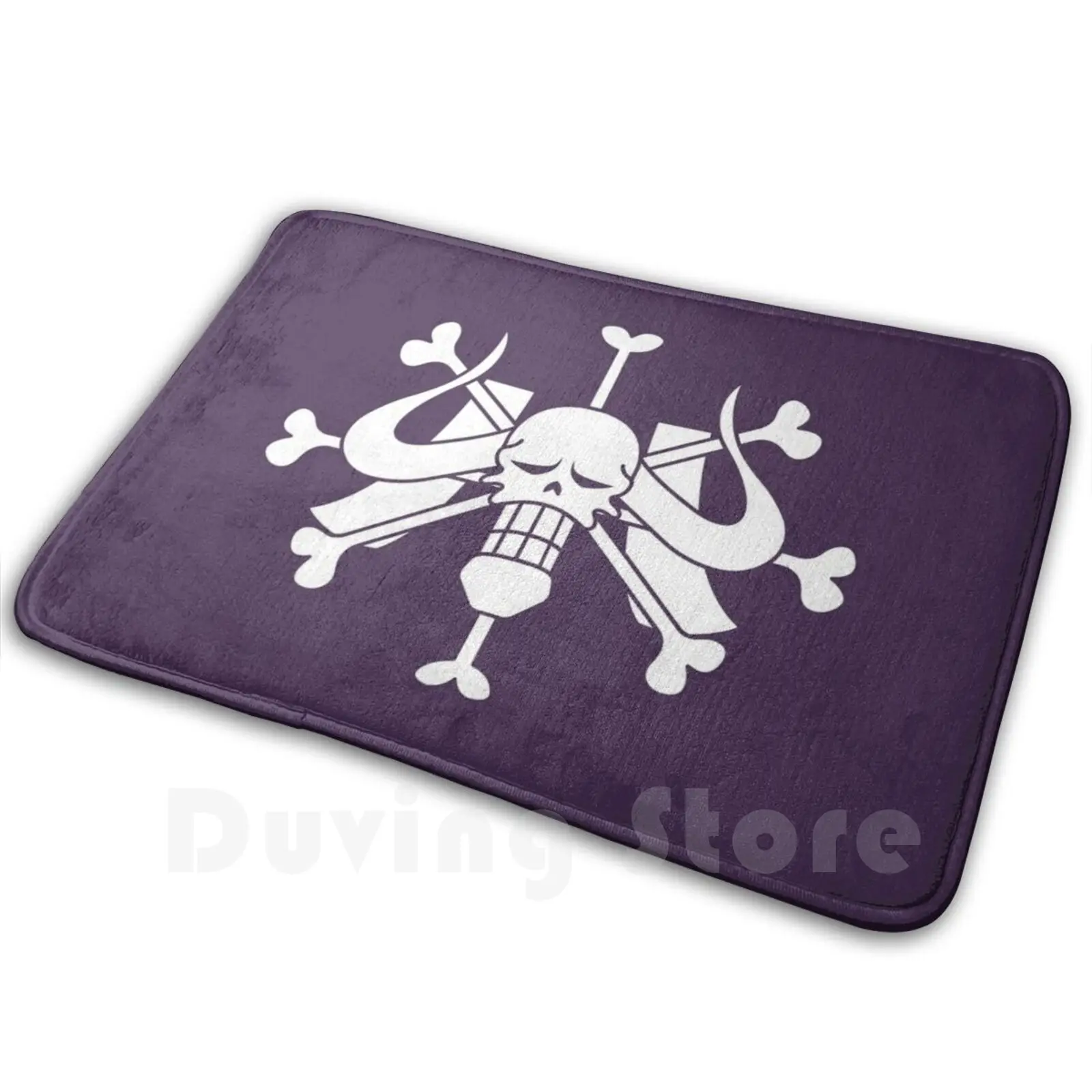 Beasts Pirates Jolly Roger Mat Rug Carpet Anti-Slip Floor Mats Bedroom Beast Pirates Kaido Kaido Of The Beasts Yonko Wanokuni