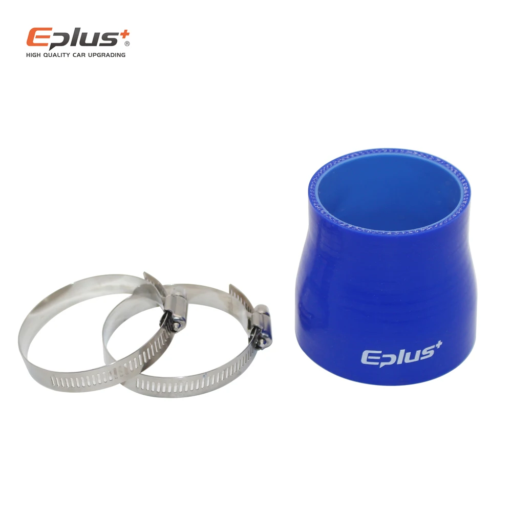 EPLUS Tubo in Silicone Intercooler Turbo Tubo di Aspirazione Accoppiatore Tubo Universale Dritto Dimensioni Multiple Blu Lunghezza 76mm