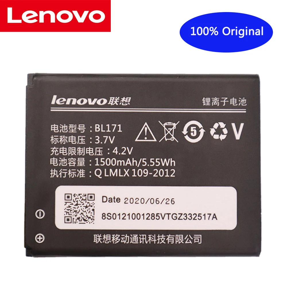 

Original Battery 1500mAh BL171 Mobile Phone Battery for Lenovo A319 A356 A368 A370e A376 A60 A65 A500 A390 A390T BL 171 Phone