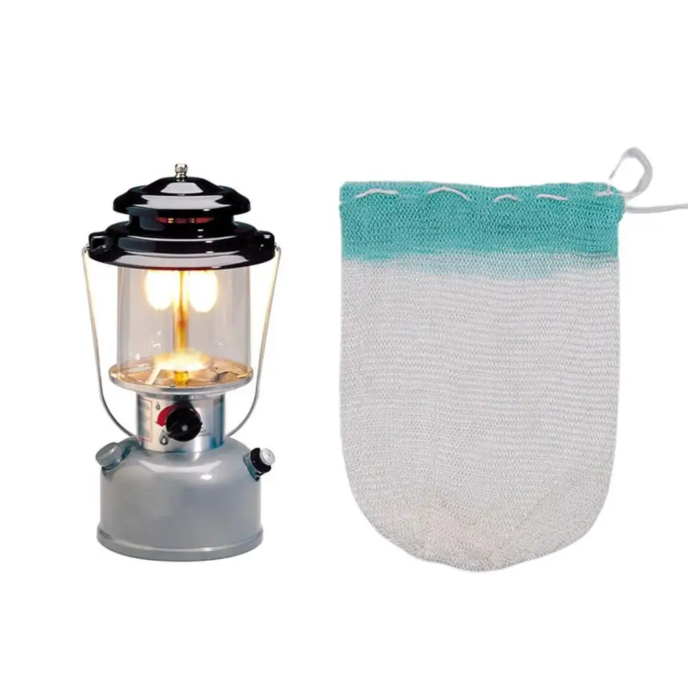 10PCS Outdoor Camping Gas Lantern Light Mantles Gauze Mesh Gas Lantern U-shap Mantle Kerosene Lamp Cover For Camping Accessories