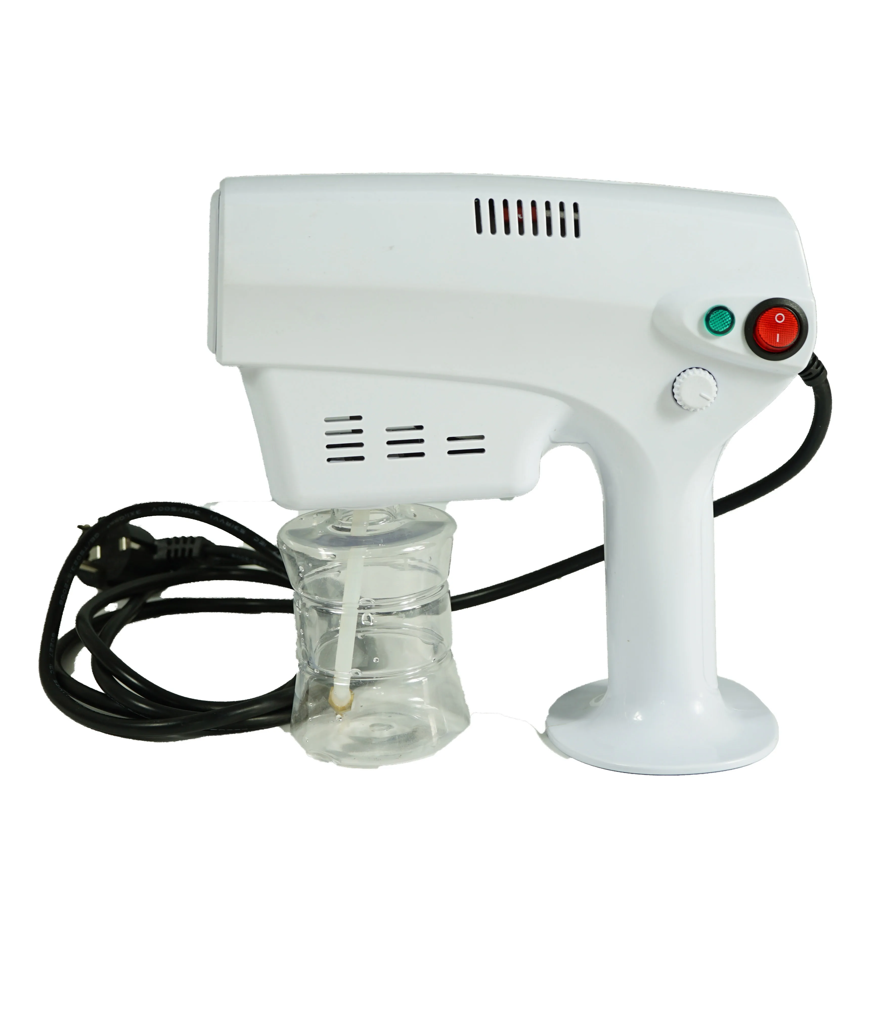 New arrived Portable blue light nano spray disinfection gun car atomization disinfection gun fogging machine stage lights