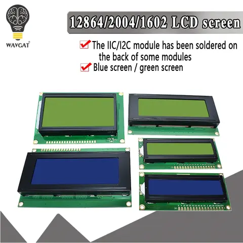 LCD1602 2004 12864 Character Module WAVGAT