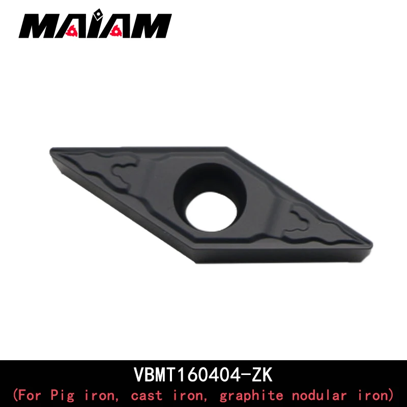 vbmt turning tool vbmt1604 vbmt160404 vbmt160408 svub s20 turning tool rod insert for Pig iron, cast iron, graphite nodular iron