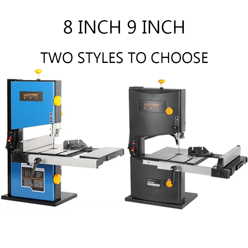 9 Inch Band Sawing Machine 8 Inch Woodworking Wire Saw 350/550W Jig Saw 220V Desktop 85/89MM Cutting Tool Metal Table Saw ADJ230