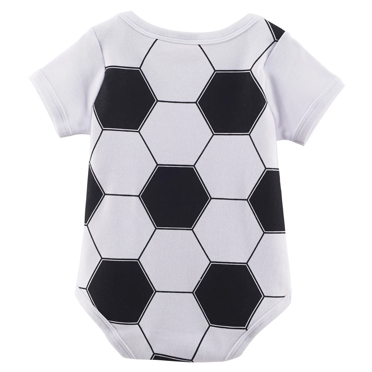 Baby Boy Soccer Costume Infant Bodysuit Newborn Football Baseball Short Sleeves Casual Clothes Set with Leg Warmers