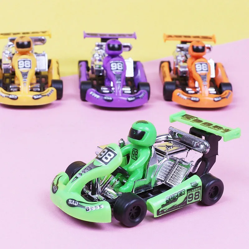 1Pcs Fashion Classic Pull Back Karting Racing Model Toys Mini Delicate Children Entertainment Vehicles Toy