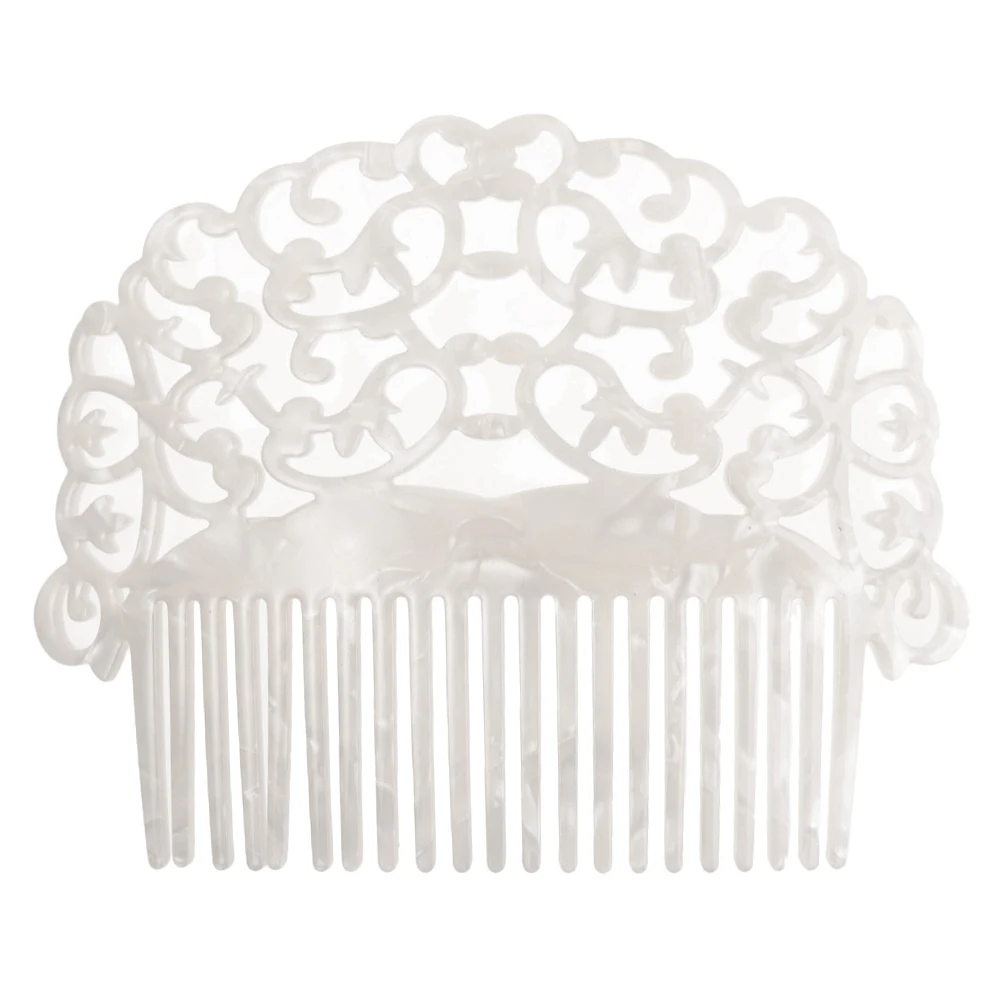 Vintage Hair Combs Colorful Acetate Hair Accessories Faux Tortoise shell Women Hair clips Flamenco dancers Headdresses jewelry image 4