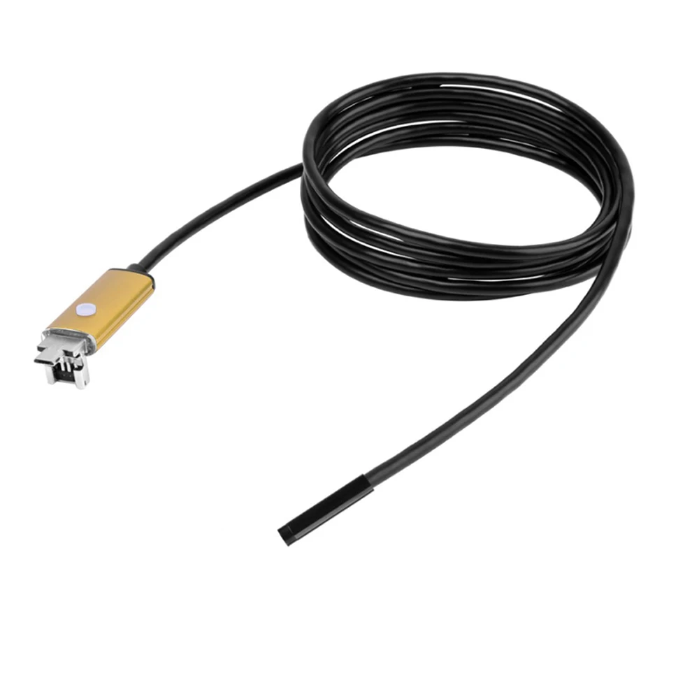 USB Endoscop Camera 2 in 1 2MP 1M2M10M 720P HD Android Mobile 8mm IP67 Waterproof Snake Tube Inspection Camera