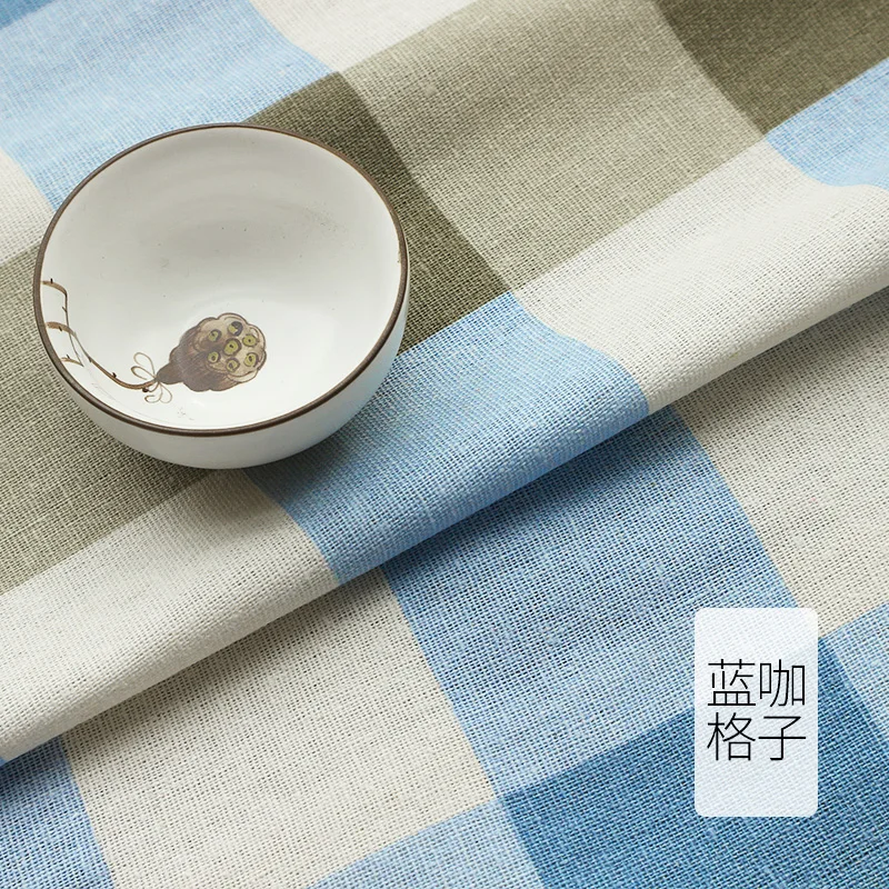 100x150cm Japanese Style Printed Cotton Linen Fabric Curtain tablecloth Cloth For DIY Quilting Sewing Placemat Bags Material