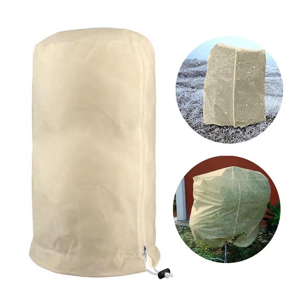 Plant Cover Winter Warm Cover Tree Shrub Plant Protecting Bag Frost Protection For Yard Garden Plants Small Tree Against Cold