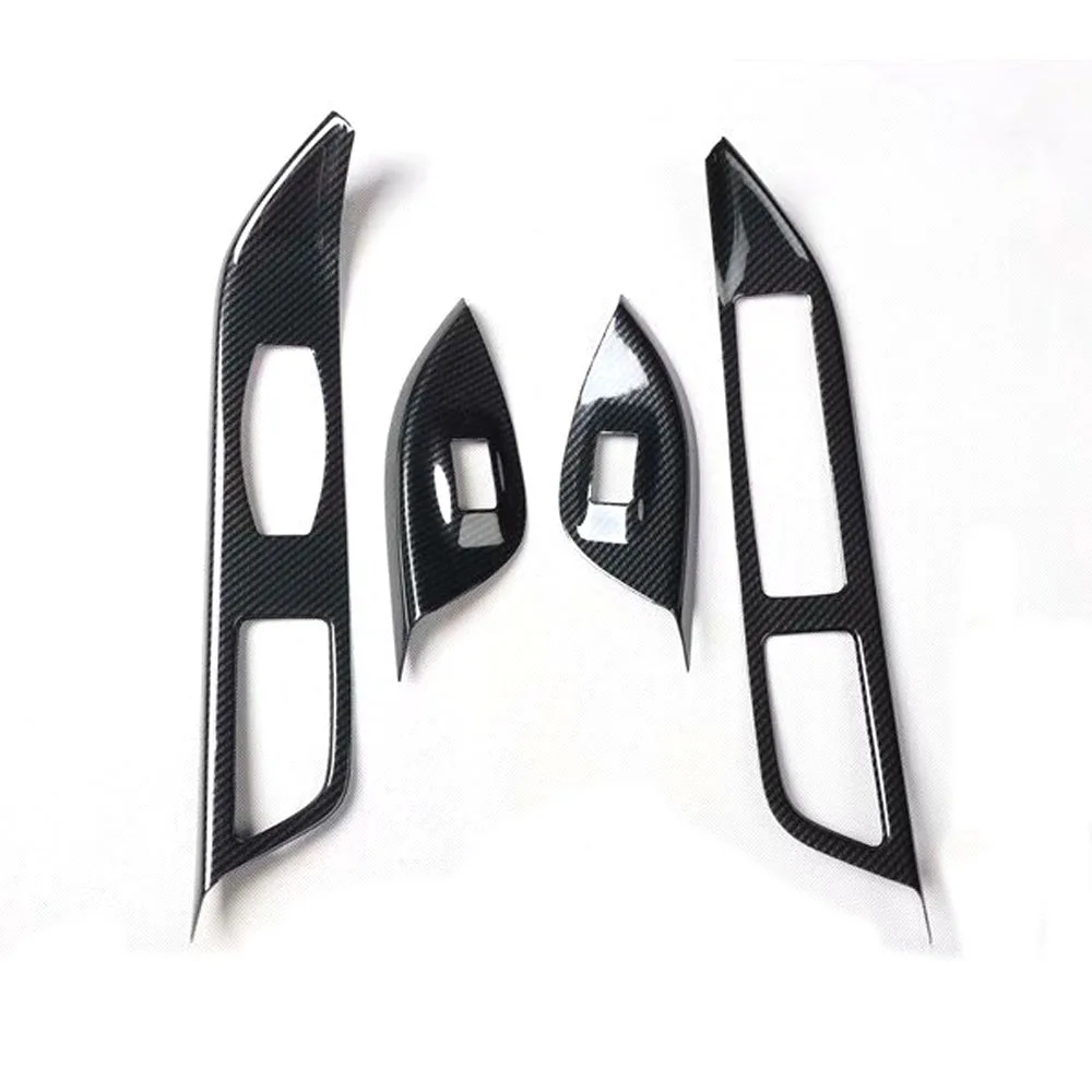 

For Honda Spirior 2014-2017 Left Hand Drive Car Window Lift Switch Panel Cover Trim Styling Interior Accessories 4pcs