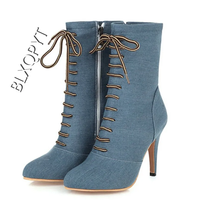 

Customized Hand Made Women Fashion Botas Mujer Short Zapatos Mujer Booties Ankle Zipper SOCK High Heels 7cm Boots Shoes DZ-61