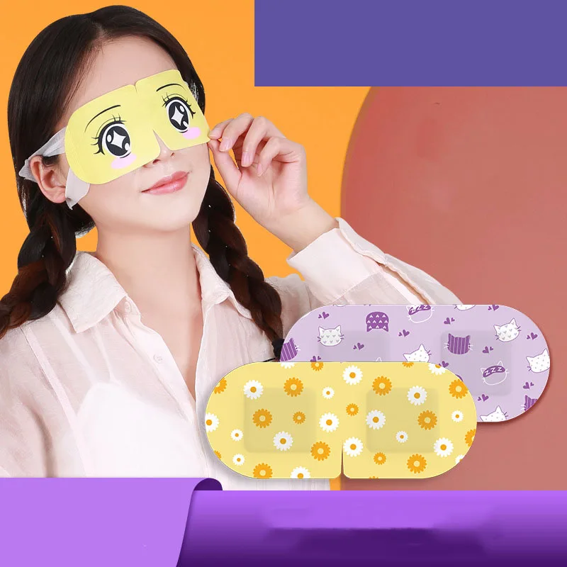 

Steam Warm Eye Mask Self Heating Eye Shade Dark Circle Eye Bags Eliminate Puffy Wrinkles Anti Aging Eyes Fine Line Sleepin