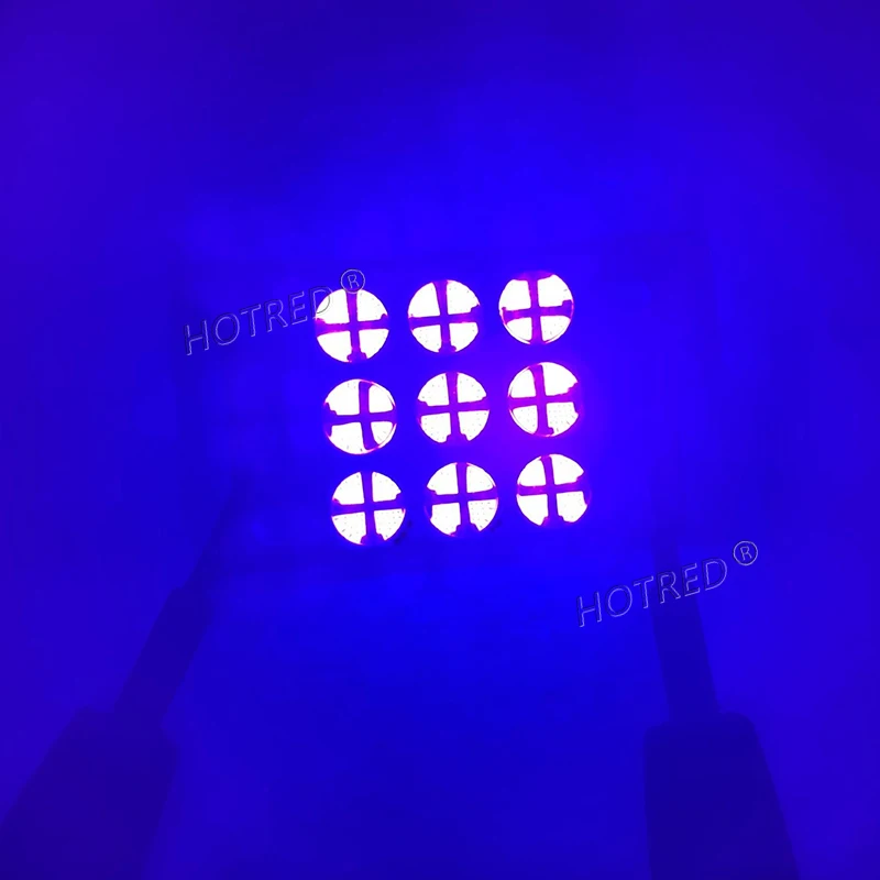 90W 100W High Power UV Purple LED Light Curing Lamp Module LG6565 3D Label Inkjet Printer Glue 365nm 385nm 395nm 405nm COB Chip