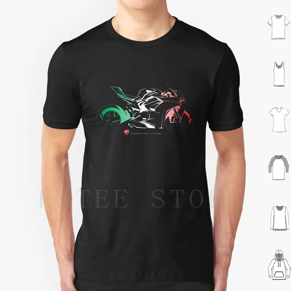 Panigale Italy T Shirt DIY Big Size 100% Cotton Corse Panigale V4 Desmosedici Racing Dovizioso Mission Winnow Italy Superbike