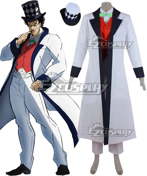 

Zeppeli Cosplay Costume Adult Uniform Set Halloween Suit Party Present Cosplay Costume E001