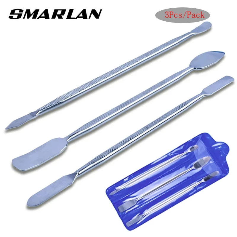 3pcs Universal Mobile Phone Repair Opening Tool Metal Disassemble Crowbar Disassemble Kits Metal Steel Pry Phone Hand Tool Set