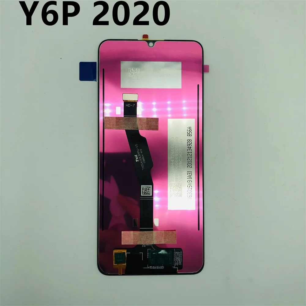 LCD Display For Huawei Y6P=Y6 P 2020 No Frame Phone Digitizer Glass Screen Assembly Replacement Repair