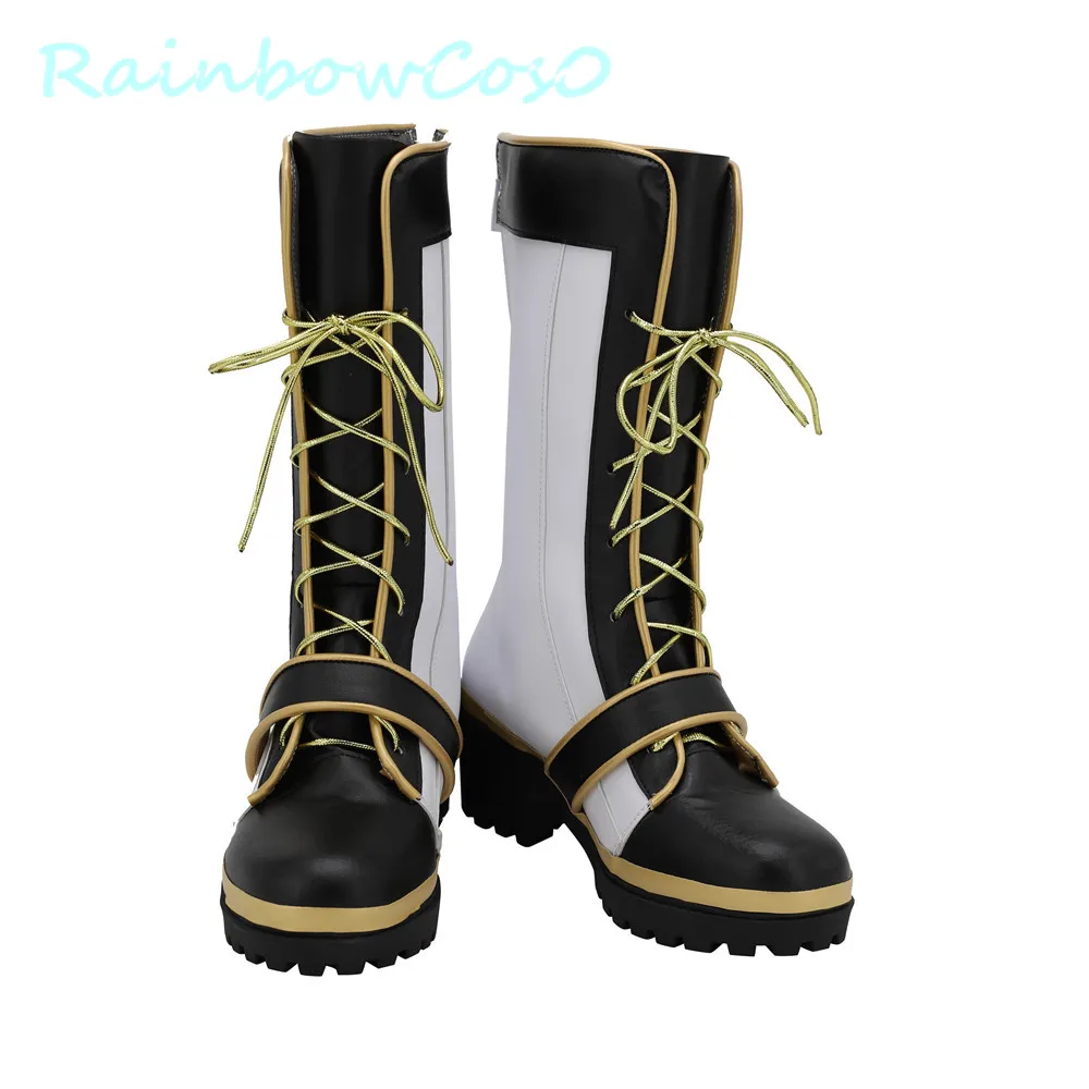 

Ensemble Stars knights Tsukinaga Leo Leader Cosplay Shoes Boots Game Anime Halloween RainbowCos0