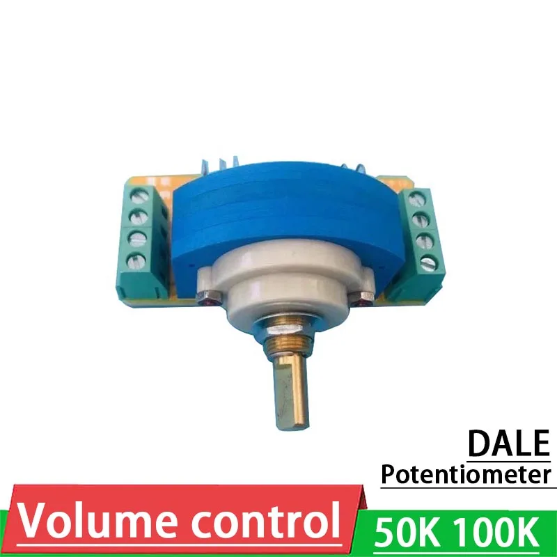 Imagem -02 - Engrenagens Pisando Potenciômetro Interruptor de Volume 250k 100k 50k 10k Controle de Volume Dale Resistor para Amplificador de Potência Preamp Áudio 12