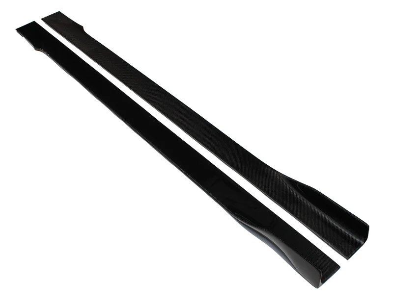 Car Accessories Car Styling Universal Fitment Side Skirt Extension Add-on Type B (205cm length, 13cm width, 9cm Height)