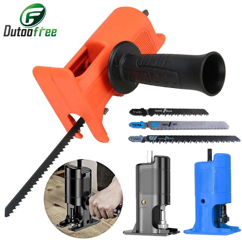 

Household Reciprocating Saw Small-scale Carpenter's Handheld Electric Tool Accessory Set Handheld Electric Drill to Electric Saw