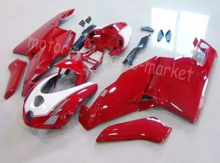 Motorcycle fairing kit for Ducati 749 999 03 04  red fairings set 2003 2004 year model  injection molding fairings