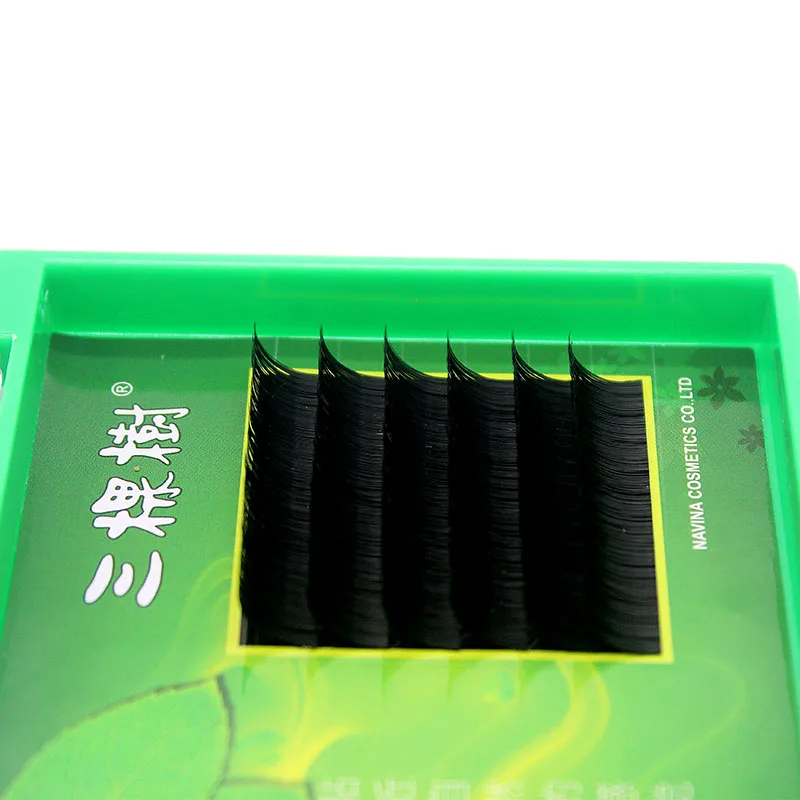 ขนตาปลอมมิงค์คุณภาพสูง Navina สำหรับต่อขนตาแบบเส้นต่อเส้น ให้ลุคขนตาหนาเป็นช่อ สำหรับต่อขนตาแบบกิ๊ฟติ้ง แต่งหน้า