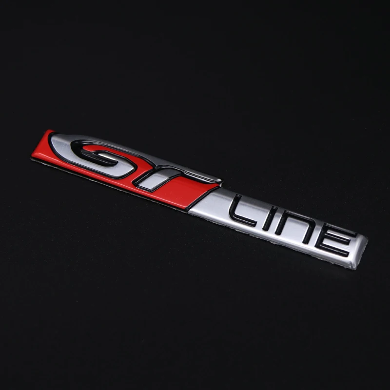 Fit for Peugeot 3008 5008 2017 2018 2019 2020 2021 2022 2023 2024 GT Line Side Badge Emblem Sticker Rear Trunk Decal Trim