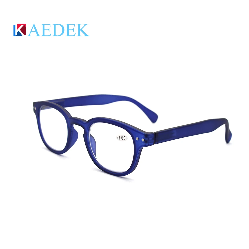 KAEDEK 2020 Trend New Color Reading Glasses Retro Europe Style Quality Men Women Eye Glasses With Flex Lesebrillen