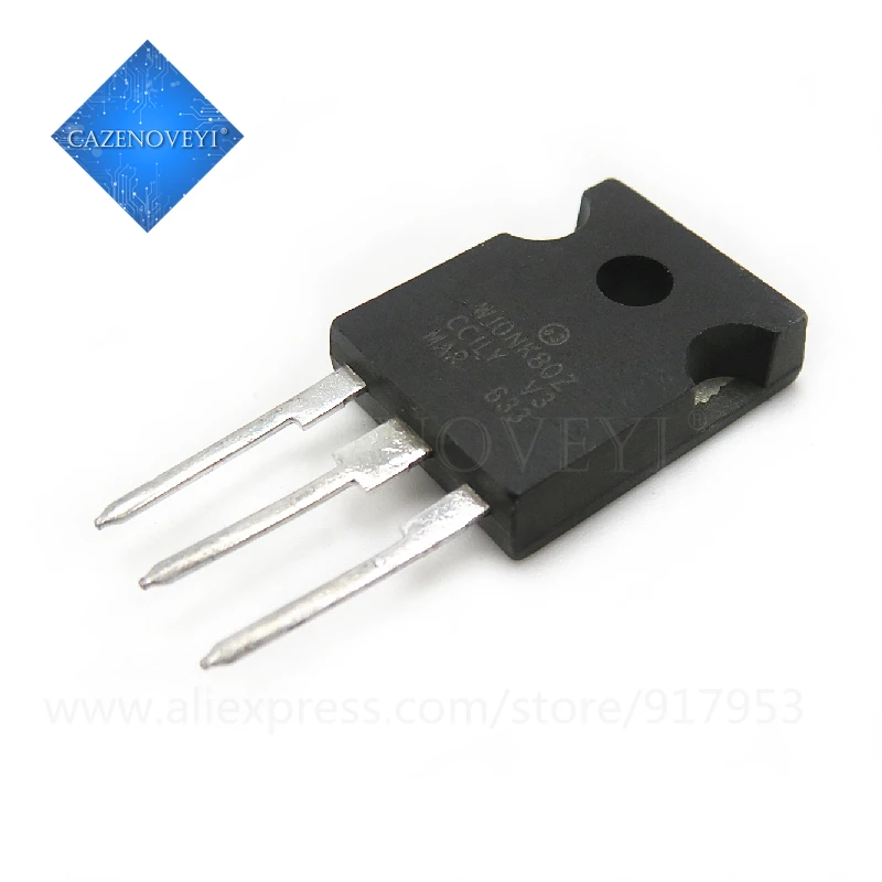 

2pcs/lot STW10NK80Z W10NK80Z TO-247 800V 10A In Stock