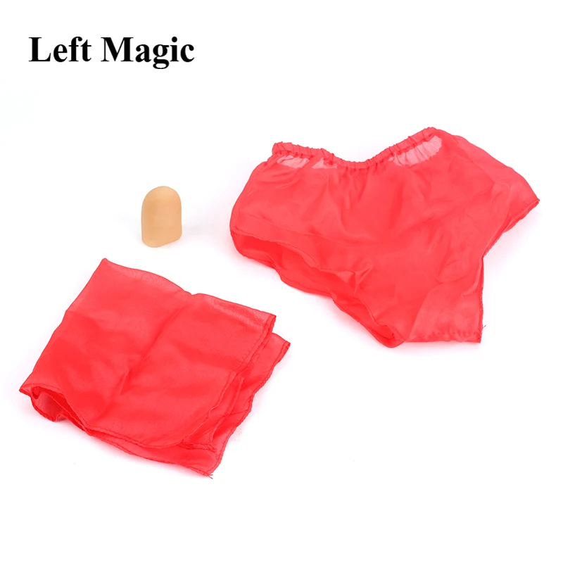 

1 Set Silk To Panties Magic Silk Scarf Silk To Panty Magic Tricks Professional Magician Close Up Sexy Magia Easy To Do Props