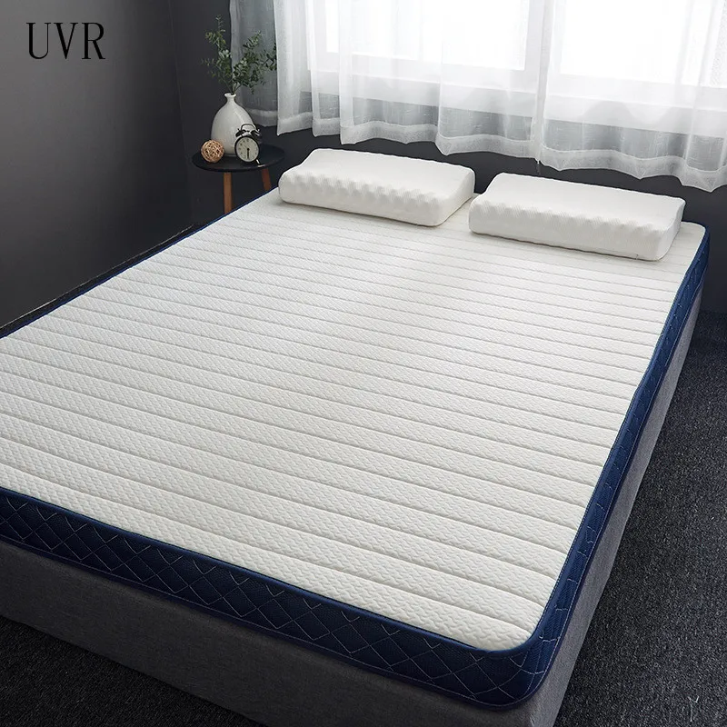 UVR Latex Memory Foam Filling Mattress High-grade Thickening 4/8CM Knitted Cotton Tatami Mattress Sleeping Student Mattress