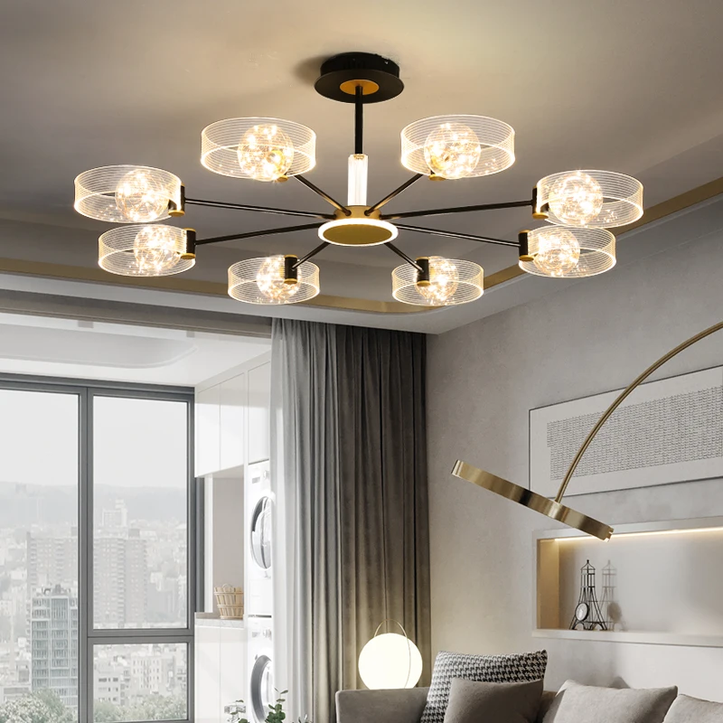 

LED Chandelier For Kitchen Dining Room Bedroom Foyer Hotel Living Room Studyroom Restaurant Coffee Bar Office Indoor Home Lamp