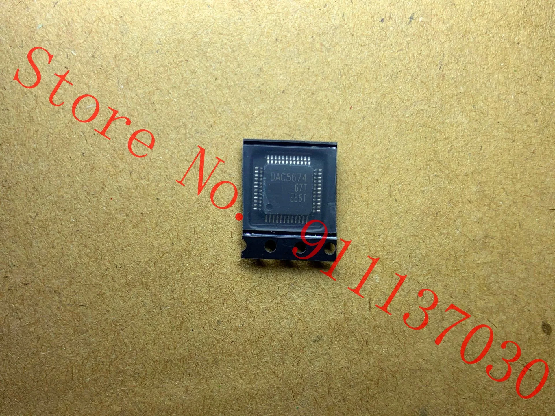 1pcs     DAC5674     DAC5674IPHPR  QFP48