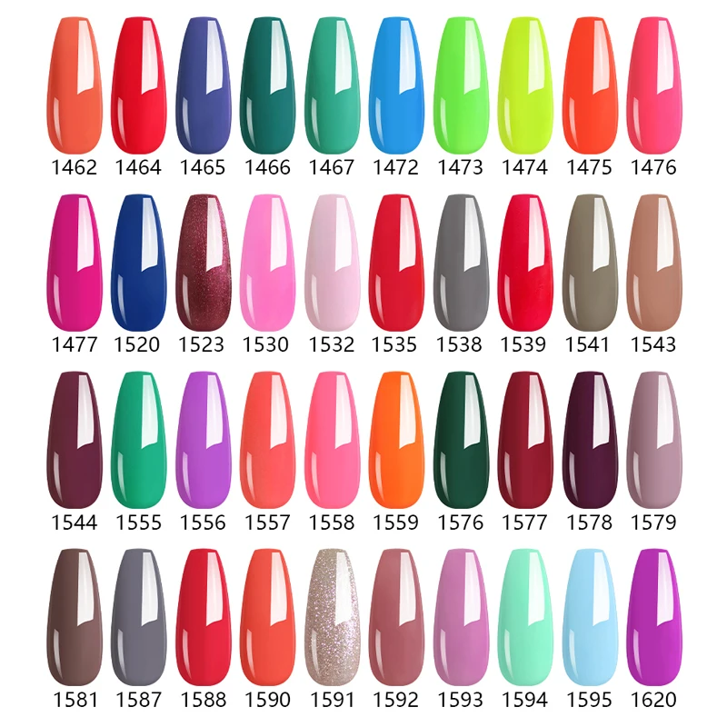 Nailco Populaire Gel Nagellak Zomer Systeem Koele Kleuren Mosterd Groene Gel Vernissen Nail Glitter Semi Permanente Top Jas