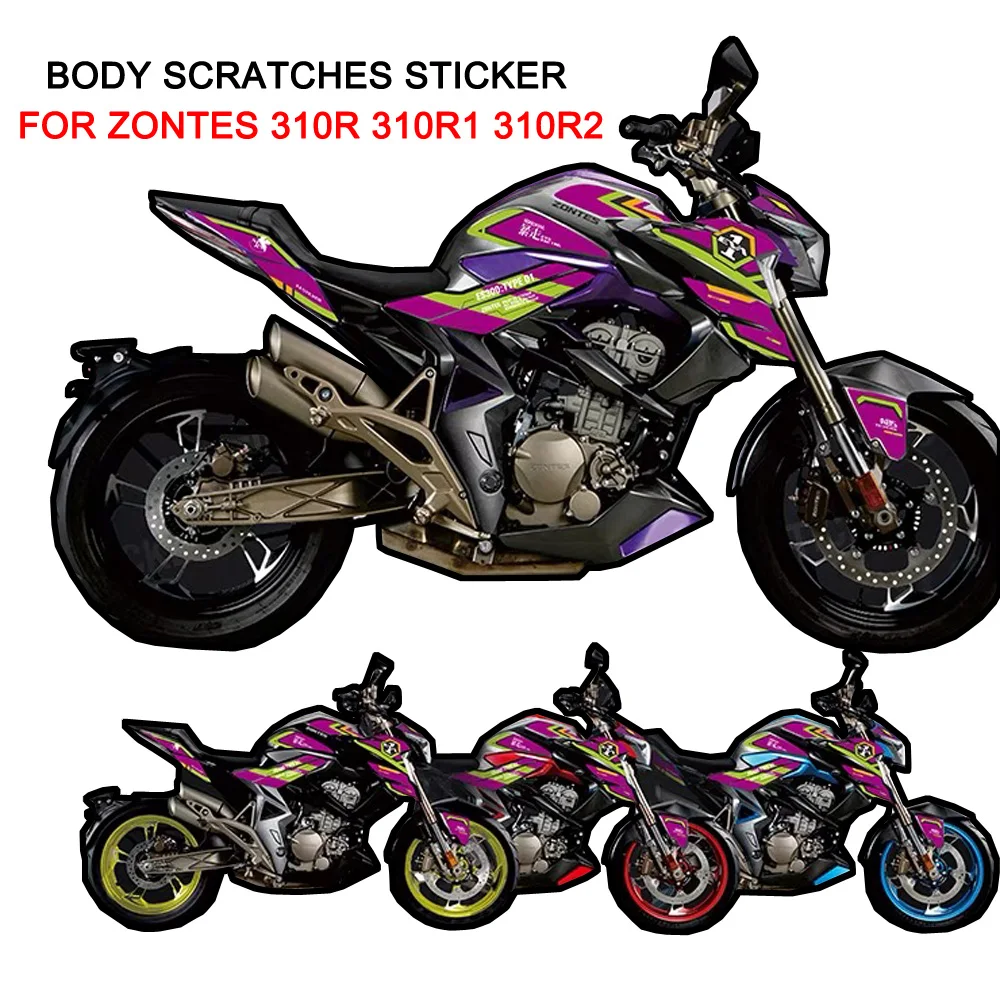 

Motorcycle 310R 310R1 310R2 Decals Decoration Fuel Tank Body Protection Sticker For Zontes 310 R 310 R1 310 R2