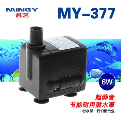 MY-377Energy Saving Process Pump Micro Submersible Pumps Fish Tank Pump Filter Pump Lift0.9M 6W