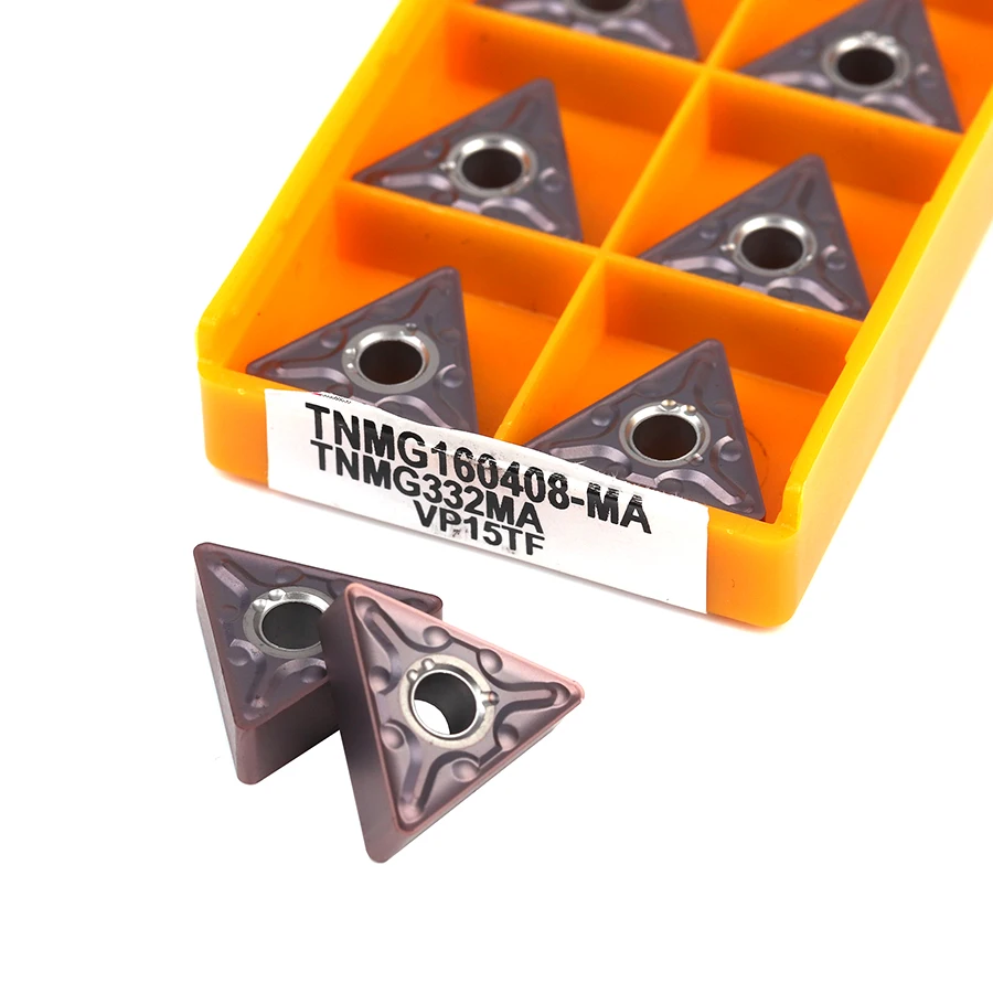 Ferramenta de Torneamento Externo Cnc Inserção do Carboneto Ferramenta do Torno Tnmg160404 ma Vp15tf Ue6020 Tnmg160408 ma Vp15tf Ue6020 Us735