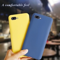 For OPPO A3s CPH1803 Case Candy TPU Silicone Back Cover For OPPO A3S A5 AX5 A12e Soft Cover
