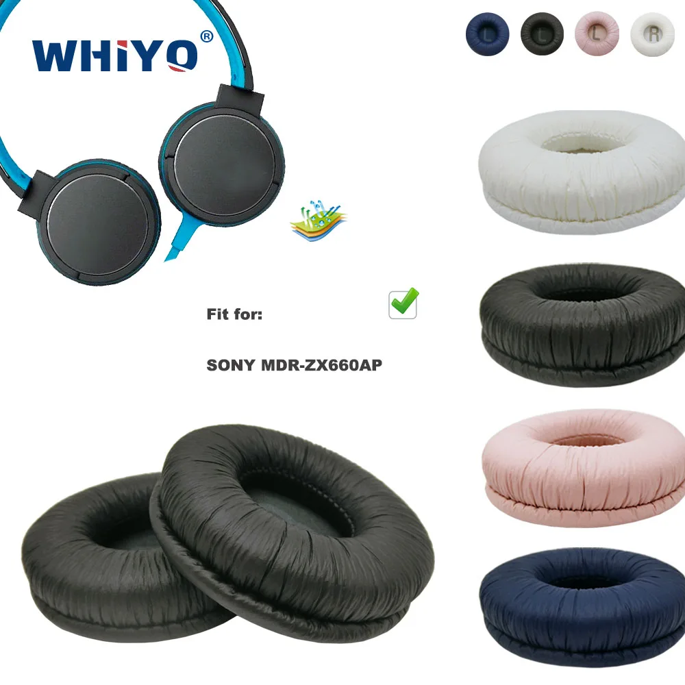 

Replacement Ear Pads for SONY MDR-ZX660AP MDR ZX 660 AP Headset Parts Leather Cushion Earmuff Headset Sleeve Cover