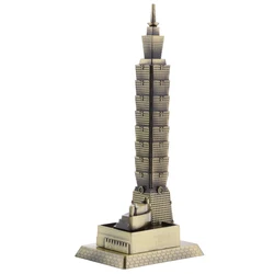 Vintage Taipei 101 Tower Building Sculpture Figurine Statue Model of Taiwan Home/Office Decor Collectibles