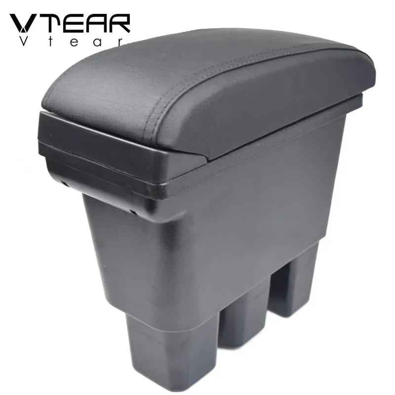 Vtear Car Armrest USB Storage Box Center Console Arm Rest Car-Styling Interior Decoration Accessories For Suzuki Jimny 2019/2020